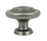CP1398-WEN   Weathered Nickel Three Ring Cabinet Knob
