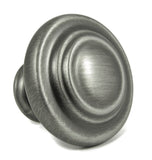 CP1398-WEN   Weathered Nickel Three Ring Cabinet Knob