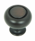 CP288-OB   Oil Rubbed Bronze Manhattan Cabinet Knob