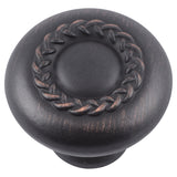 CP3027-OB   Oil Rubbed Bronze Rope Cabinet Knob