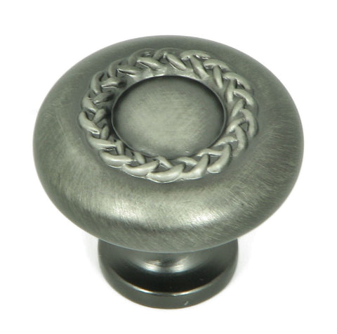 CP3027-WEN   Weathered Nickel Rope Cabinet Knob