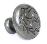 CP3041-WEN Weathered Nickel Leaf Cabinet Knob