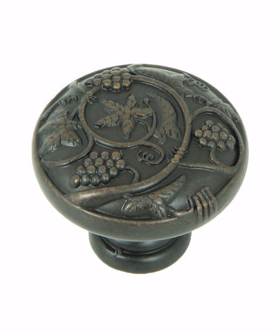 CP3079-OB   Oil Rubbed Bronze Vineyard Harvest Cabinet Knob