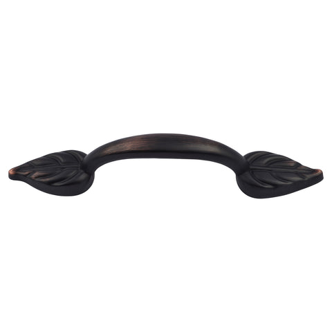 CP3081-OB  Oil Rubbed Bronze Leaf Cabinet Pull