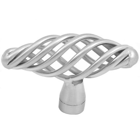 CP3855-SN   Satin Nickel Berkshire Birdcage Cabinet Knob