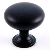 CP2175-MB   Matte Black Round Cabinet Knob