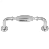 CP5210-SN   Satin Nickel French Country Cabinet Pull