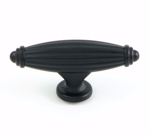 CP5230-Matte Black  Matte Black Country Cabinet Knob