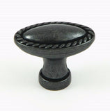 CP80104-BA   Antique Black Austin Cabinet Knob