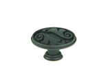 CP81097-BA   Antique Black Oakley Cabinet Knob