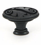 CP81097-BA   Antique Black Oakley Cabinet Knob