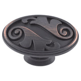 CP81097-OB   Oil Rubbed Bronze Oakley Cabinet Knob