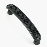 CP81098-BA   Antique Black Oakley Cabinet Pull