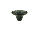 CP81521-BA   Antique Black Mayflower Cabinet Knob