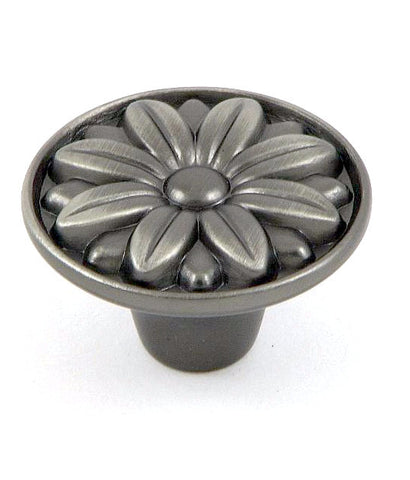 CP81521-WEN   Weathered Nickel Mayflower Cabinet Knob