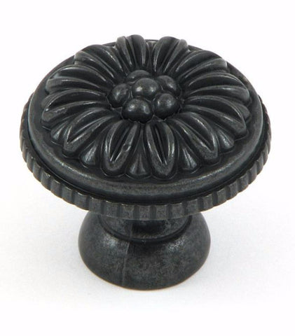 CP82112-BA   Antique Black Dahlia Cabinet Knob