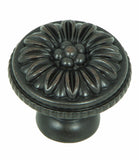 CP82112-OB   Oil Rubbed Bronze Dahlia Cabinet Knob