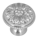 CP82112-SN   Satin Nickel Dahlia Cabinet Knob