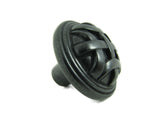 CP82115-BA   Antique Black Cross Flory Cabinet Knob