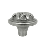 CP82115-WEN   Weathered Nickel Cross Flory Cabinet Knob