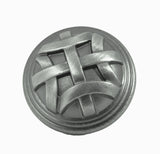 CP82115-WEN   Weathered Nickel Cross Flory Cabinet Knob