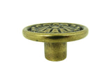 CP82404-ABR   Antique Brass Aztek Cabinet Knob