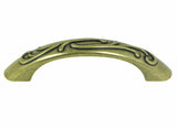 CP82459H-ABR   Antique Brass Ivy Cabinet Pull