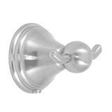 SMB15754-SN - Double Robe Hook, Satin Nickel Finish, Lancaster Collection
